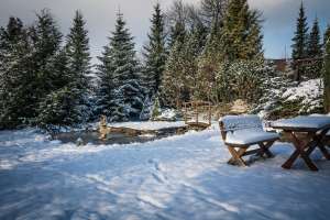 Rezydencja Marjo zimą